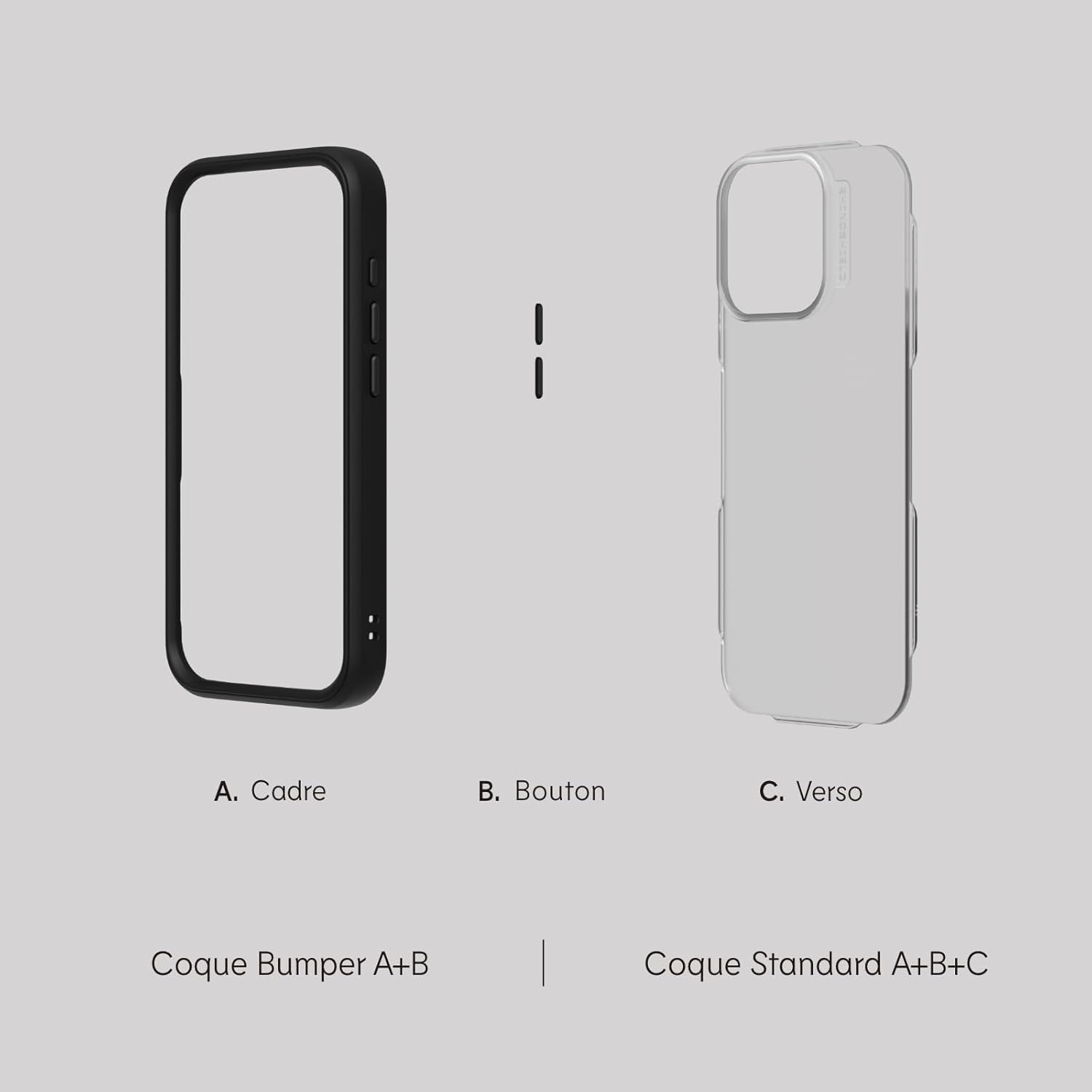 Thumbnail 5 de RhinoShield Coque Mod NX pour iPhone 15 — protection fine et personnalisation