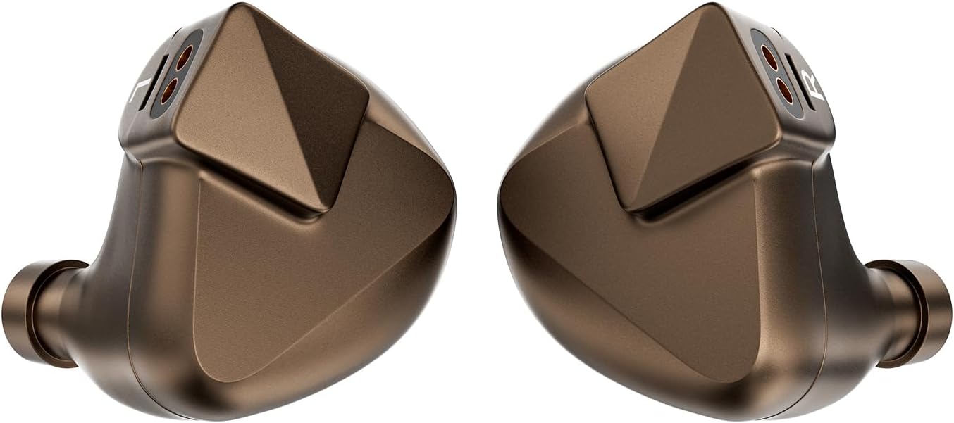 Detalle de Letshuoer S12 Ultra 14.8mm Planar Driver IEM with Detachable 392-Core Silver-Plated Cable (Mocha, 3.5mm/4.4mm)