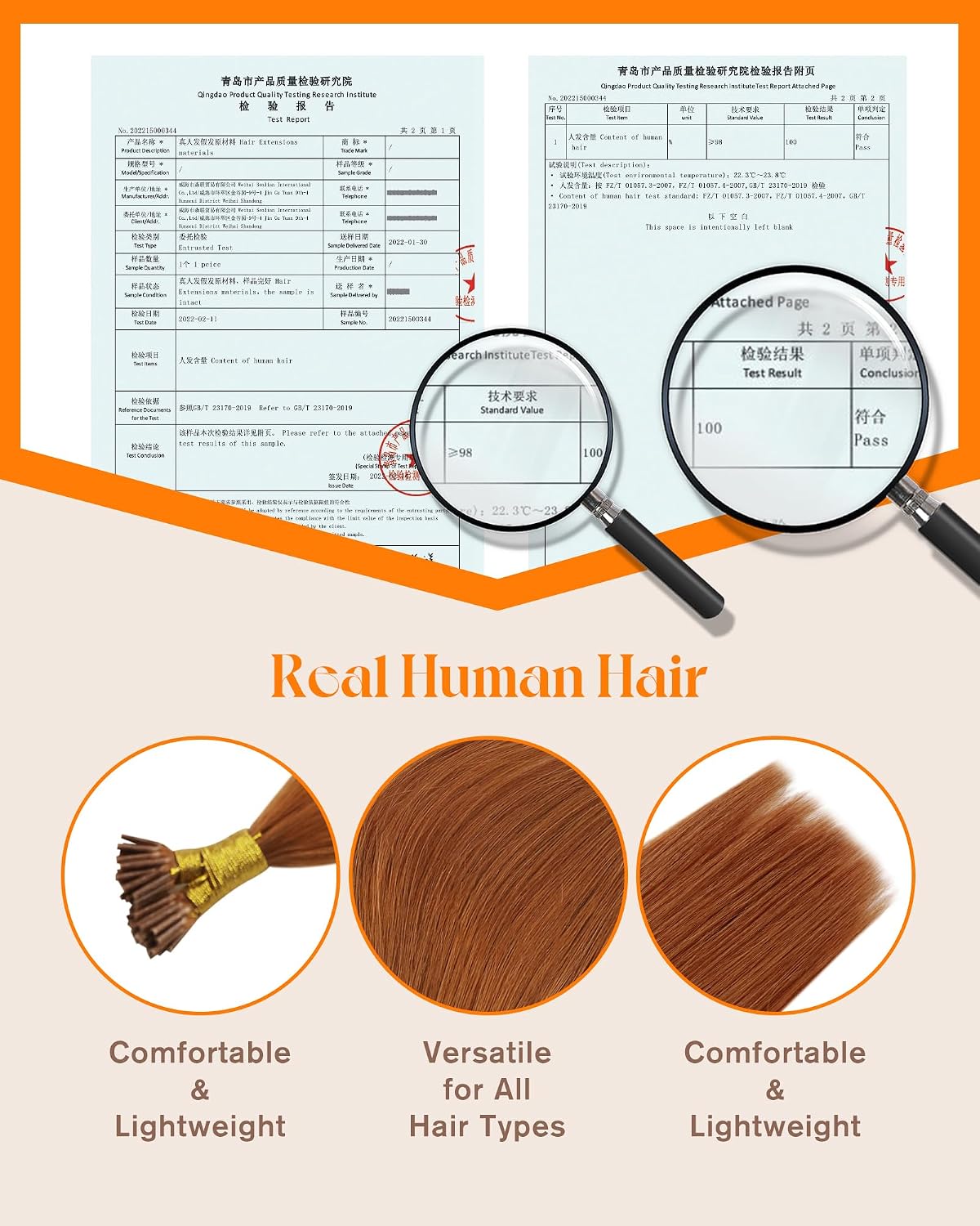 Detalle 1 de Sunny Hair I Tip Hair Extensions