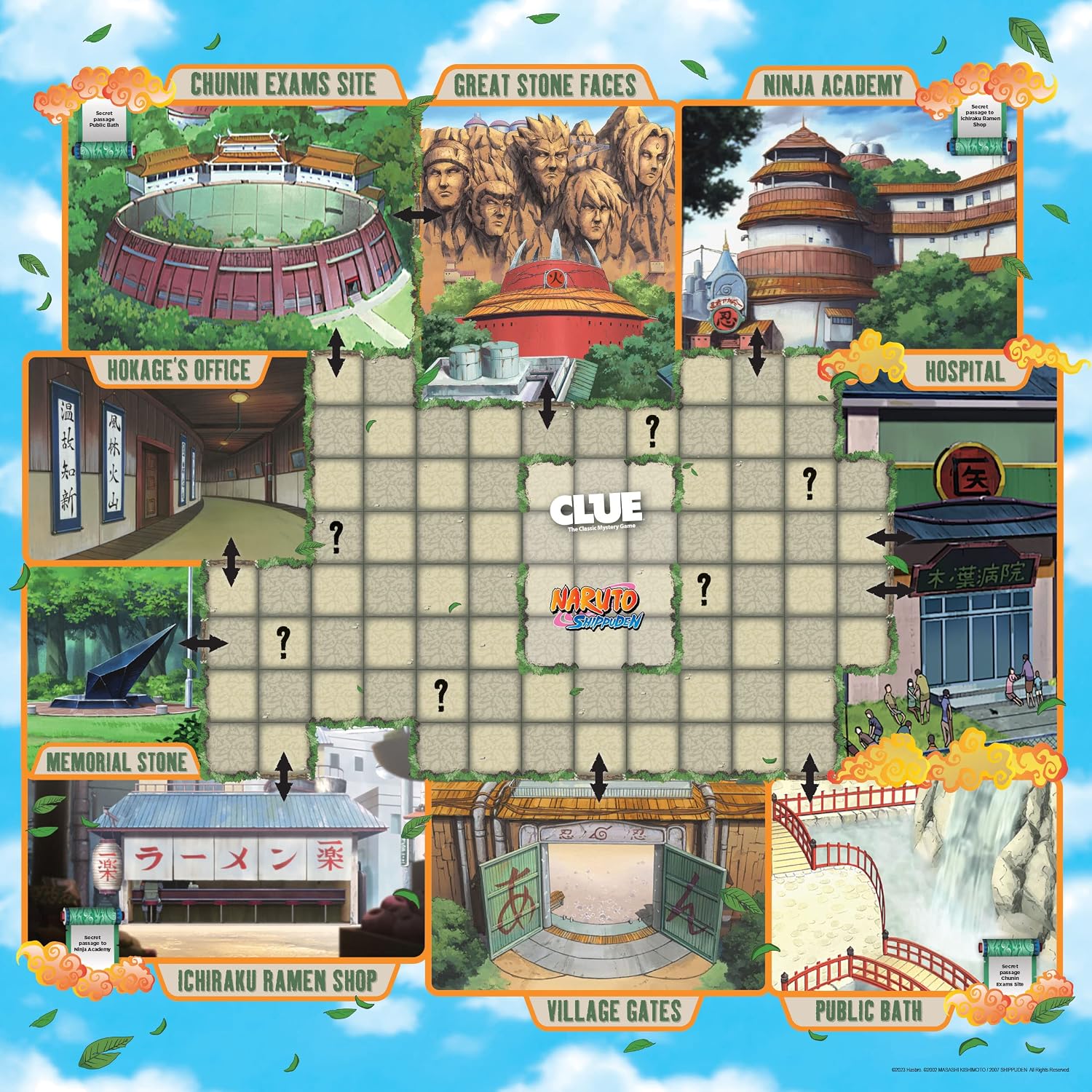 Thumbnail 2 de USAopoly Naruto Clue Board Game