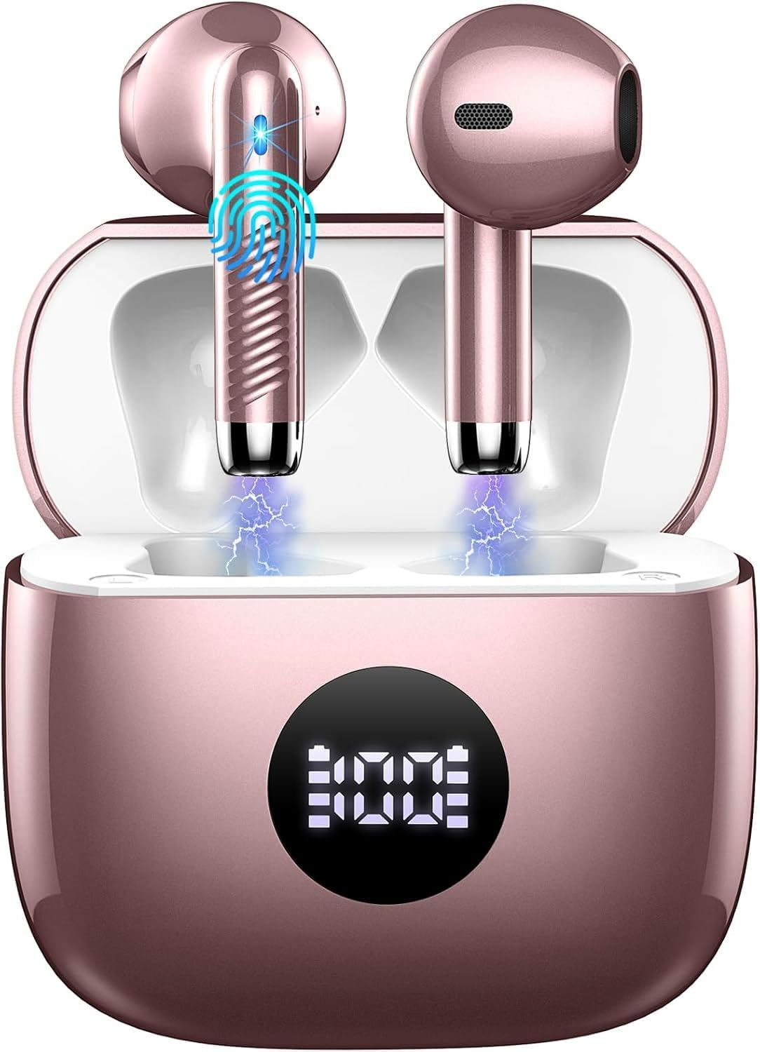 Detalle de Wireless earbuds with Bluetooth 5.4