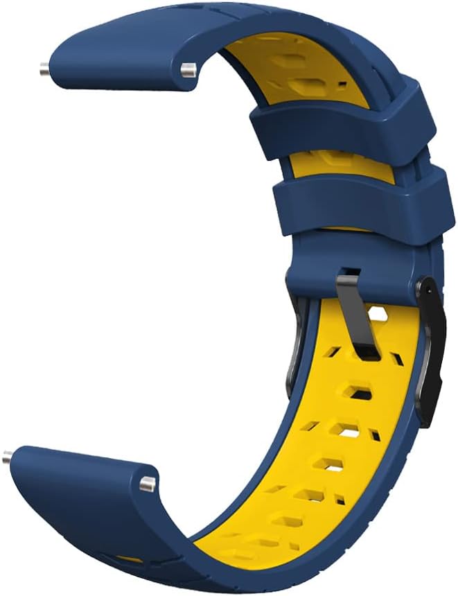 Thumbnail 3 de Fleshy Leaf 22mm Quick Release Soft Silicone Replacement Strap for Samsung Gear S3 / Galaxy Watch 46mm