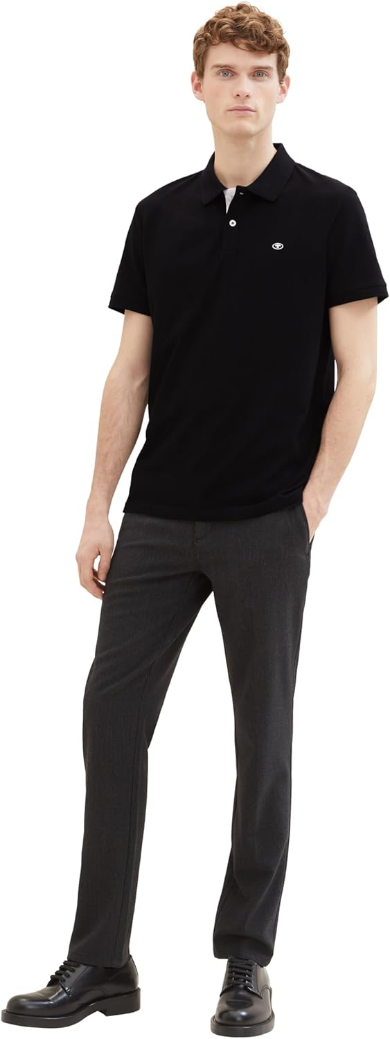 Thumbnail 1 de TOM TAILOR Herren Piqué-Poloshirt aus Baumwolle – bequemer Alltags-Style mit optimalem Sitz