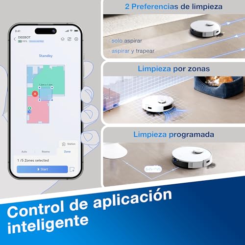 Thumbnail 5 de ECOVACS DEEBOT N20 robot aspiradora 8.000 Pa