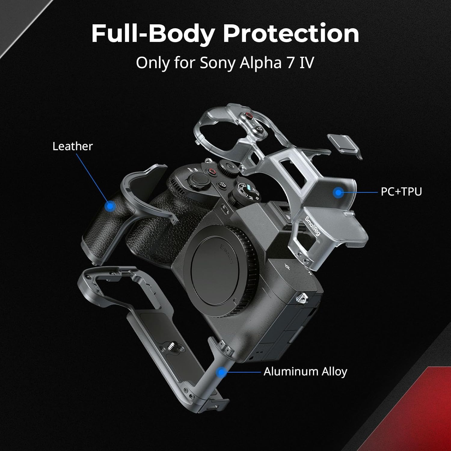 Thumbnail 1 de SMALLRIG A7 IV Hybrid Case für Sony A7 IV