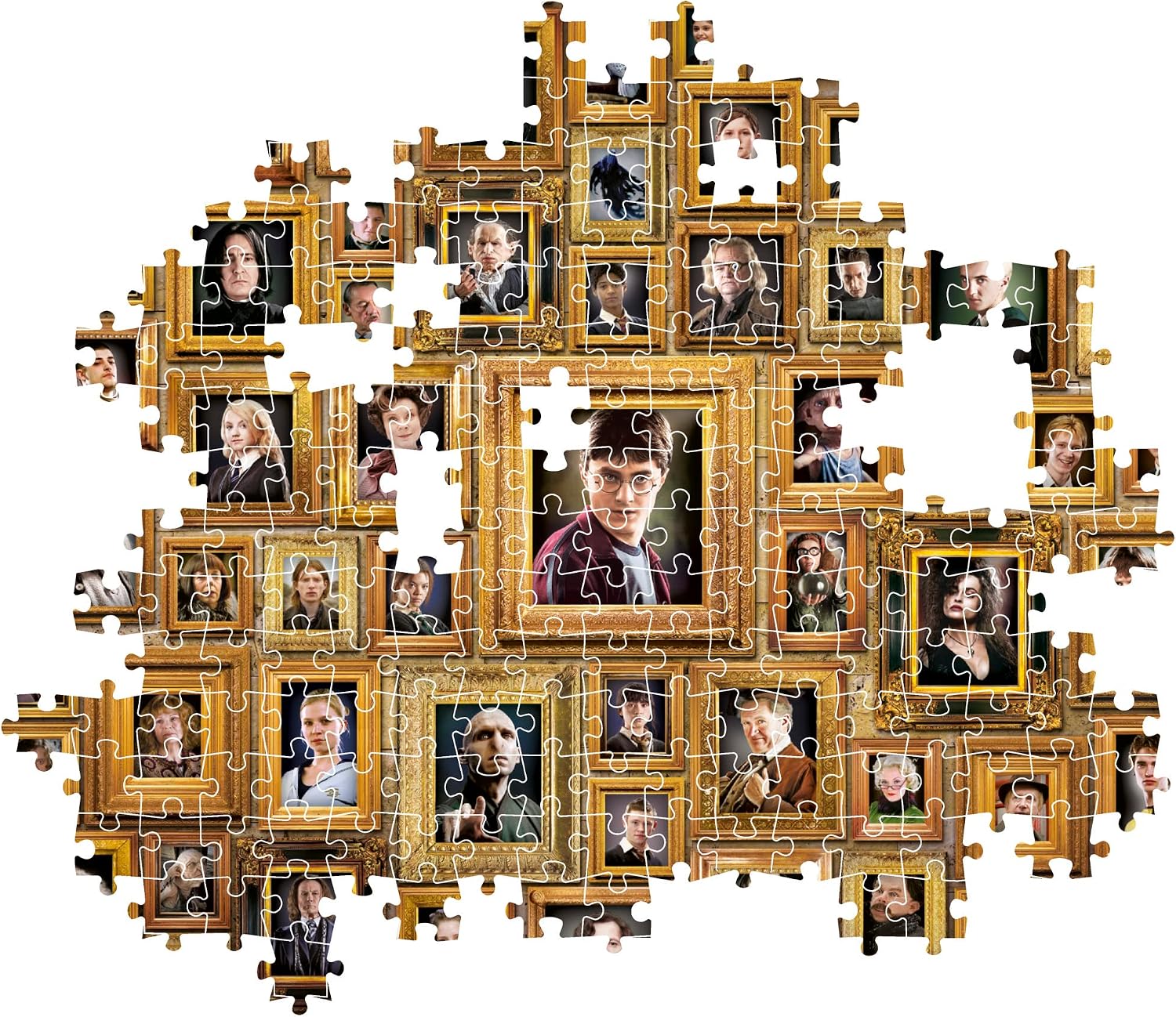 Detalle 2 de Clementoni Impossible Puzzle Harry Potter da 1000 pezzi (39786) da 70x50 cm