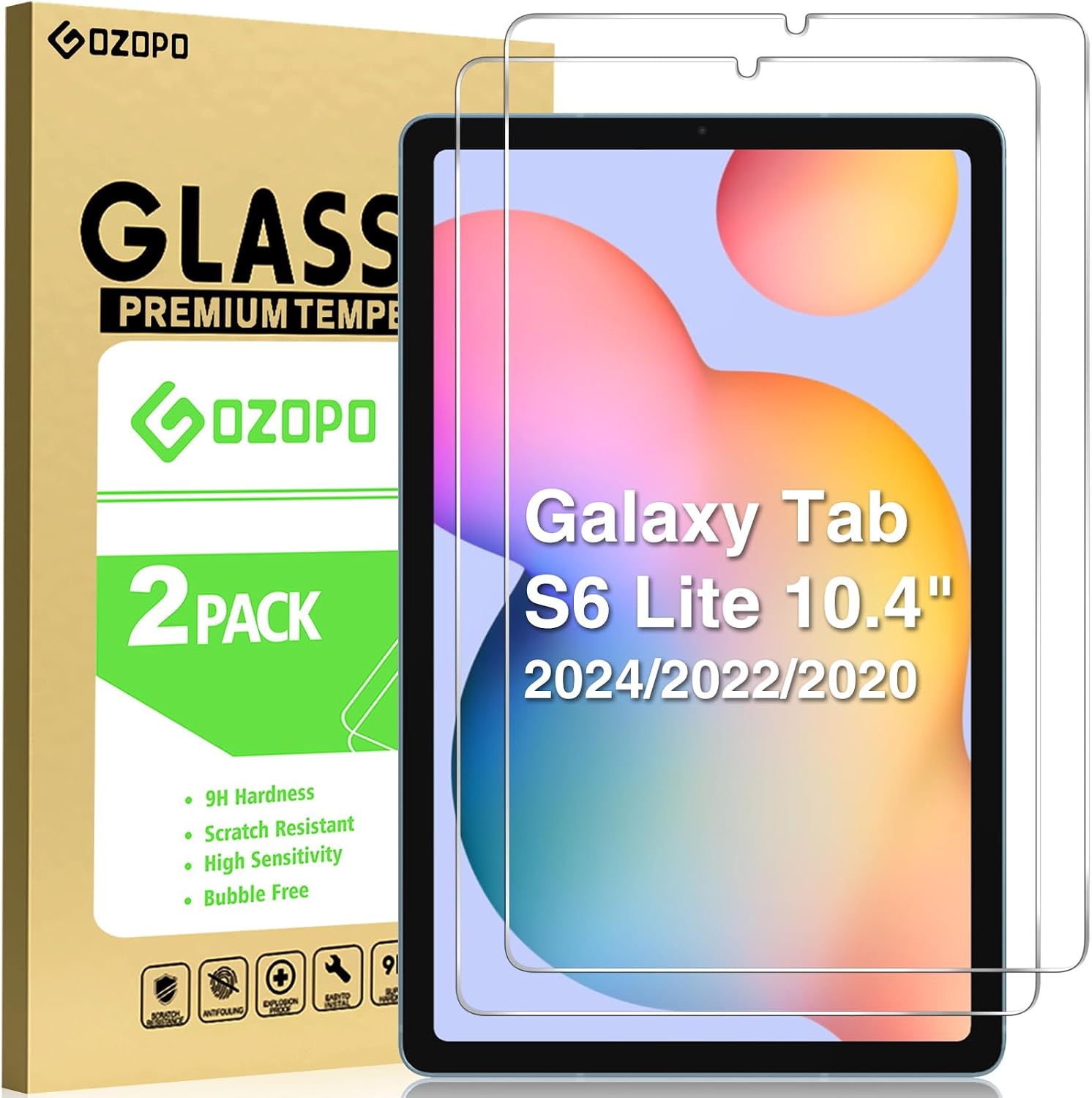 Thumbnail 4 de GOZOPO Screen Protector for Galaxy Tab S10 Lite 10.9"