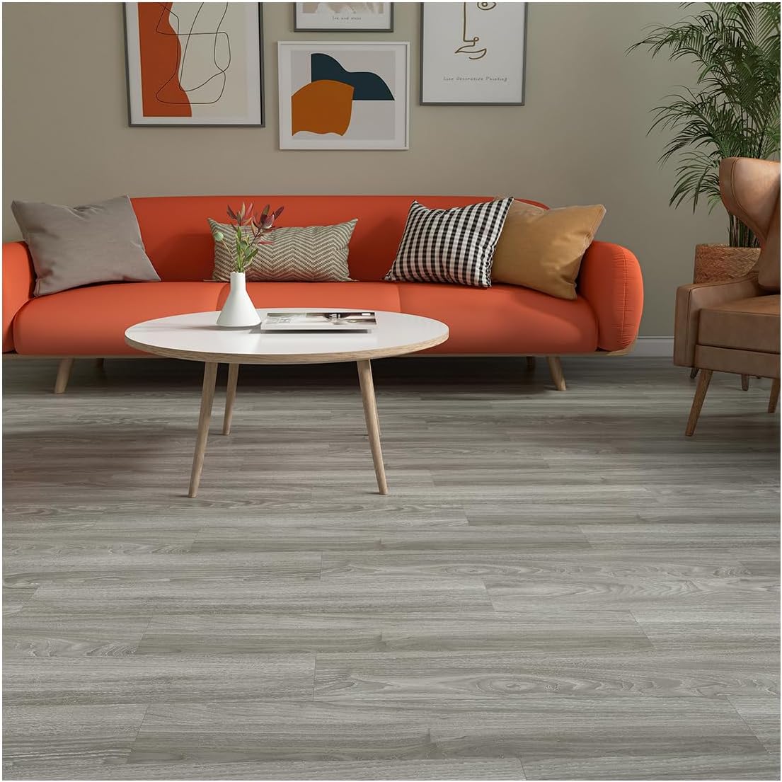 Thumbnail 4 de FLOREXP Vinyl Flooring 5.02m² 2mm Saddle Oak