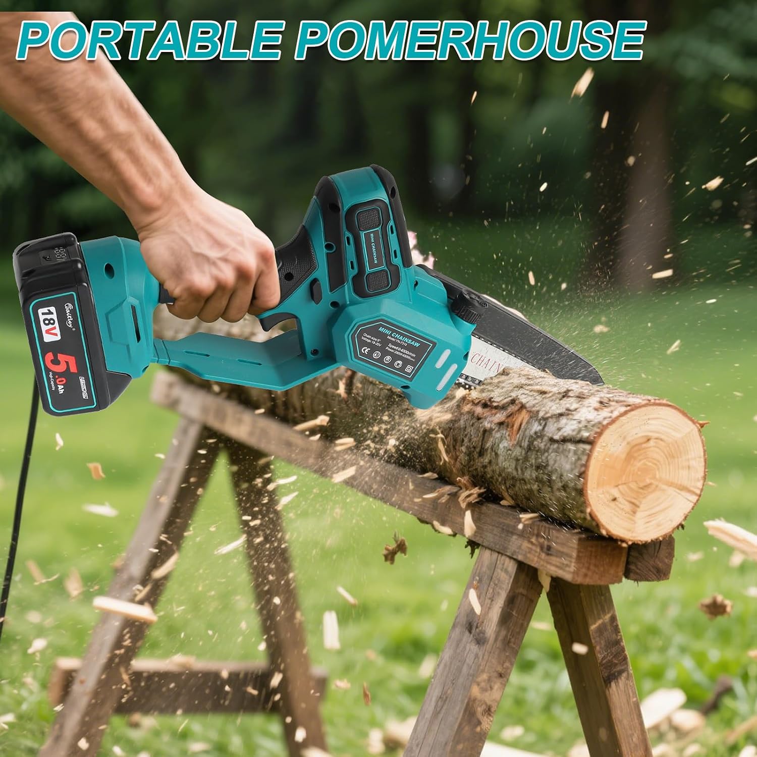 Thumbnail 5 de Waitley mini chainsaw for 15 cm bar