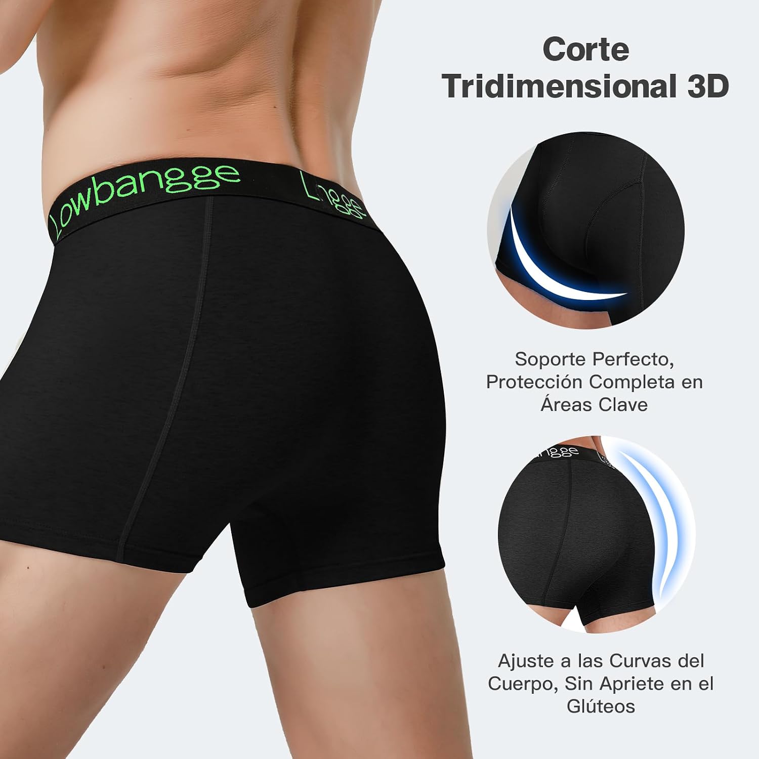 Thumbnail 4 de Lowbangge Calzoncillos Boxer pack 9, algodón 95%