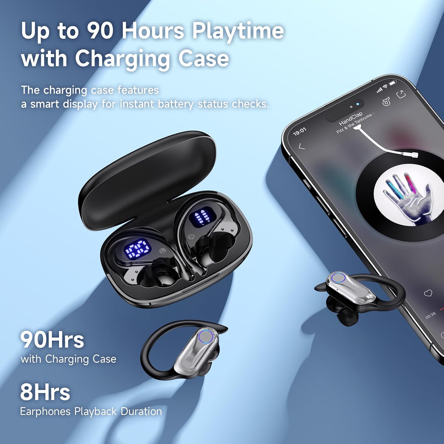 Thumbnail 1 de Wireless Earbuds Bluetooth 6.1