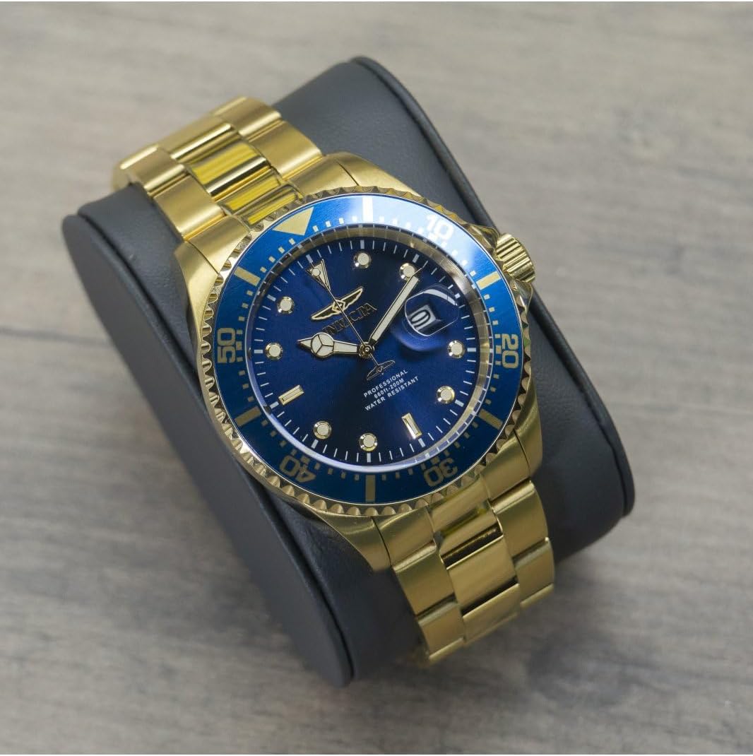 Thumbnail 1 de Invicta Pro Diver Montre Homme – Quartz, 43 mm, acier inoxydable, cadran bleu