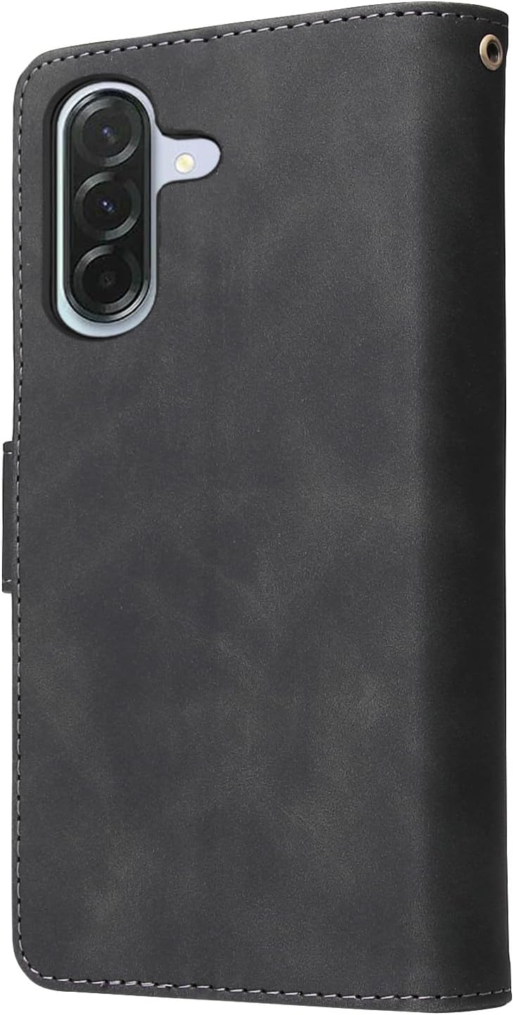 Thumbnail 6 de Asuwish Wallet Case with Tempered Glass Screen Protector for Samsung Galaxy A56 5G