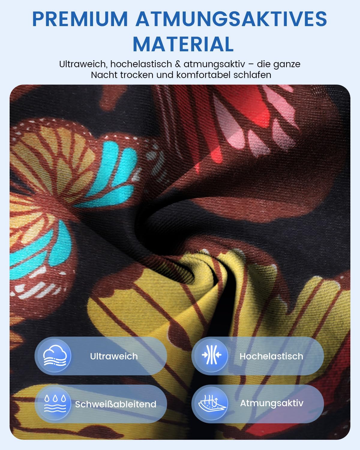 Thumbnail 4 de MUSICOZY Schlafkopfhörer Stirnband Bluetooth 5.4 – Ultradünne 11 mm Treiber, 14 Std Akku, Waschbares Design