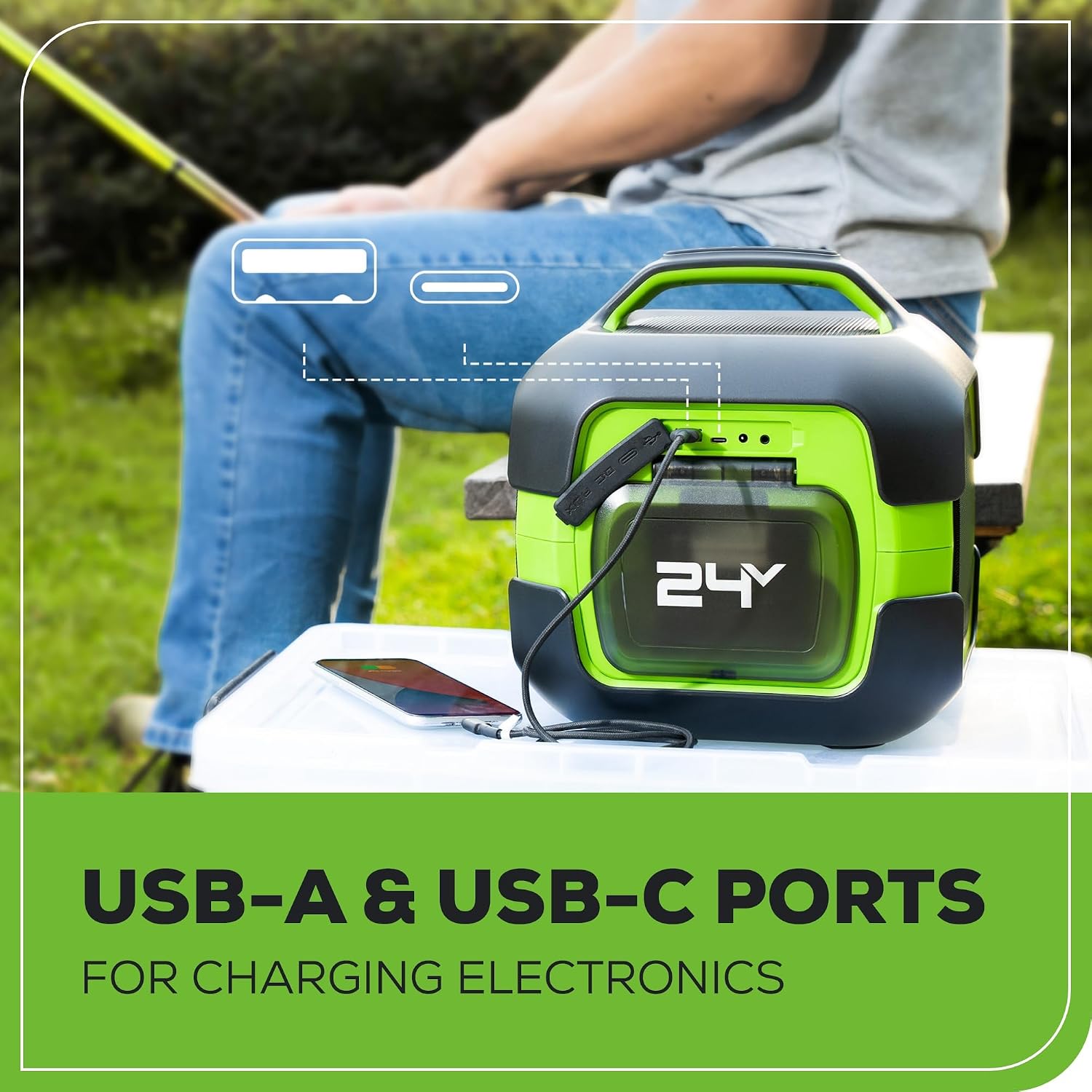 Thumbnail 6 de Greenworks 24V Bluetooth Speaker