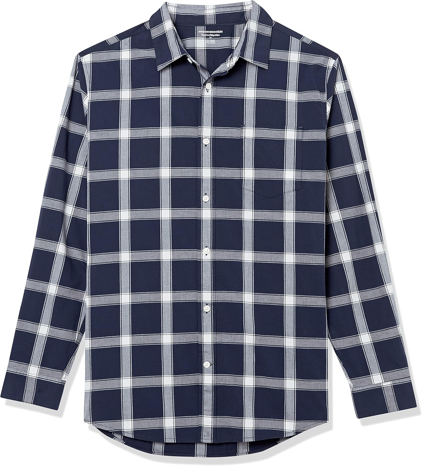 Thumbnail 5 de Amazon Essentials men’s slim-fit long-sleeved stretch poplin shirt