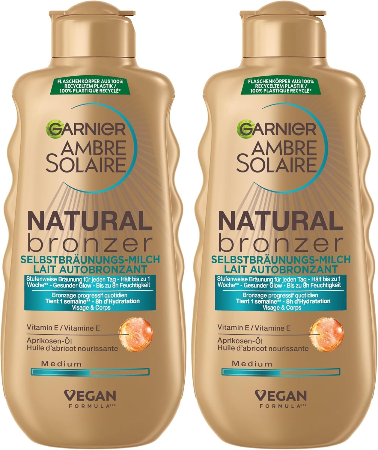 Thumbnail 3 de GARNIER Ambre Solaire Natural Bronzer Mousse Autobronzante Hydratante – Visage & Corps, 200 ml