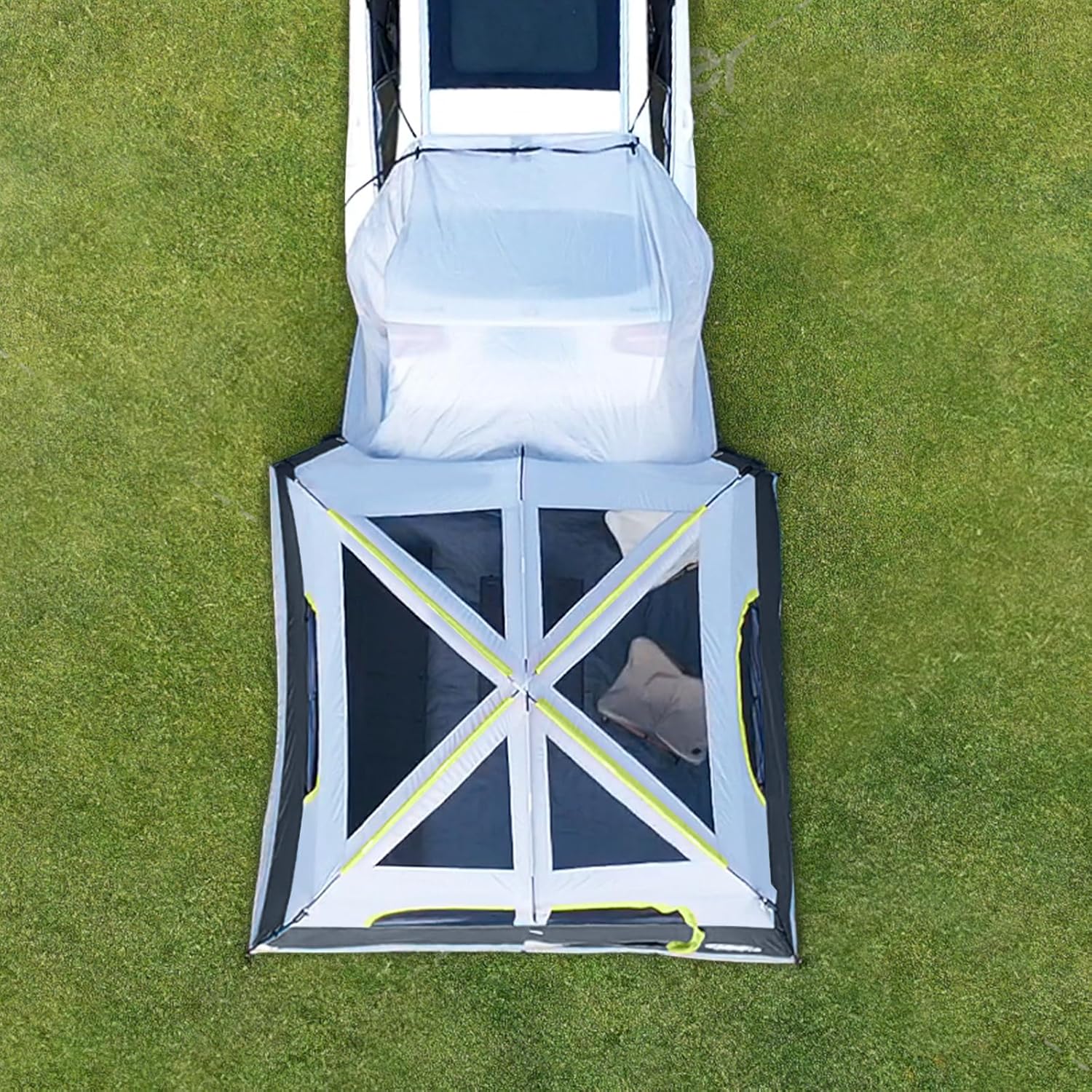 Detalle 2 de UNP Tente SUV pour Camping, 6 Personnes – Tente de hayon pour extérieur, 3 x 2,9 m, 198,1 cm de haut
