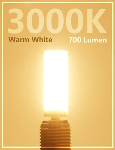 Detalle de TASMOR Lampadine LED G9 7W: luce calda stabile, facile sostituzione e risparmio energetico
