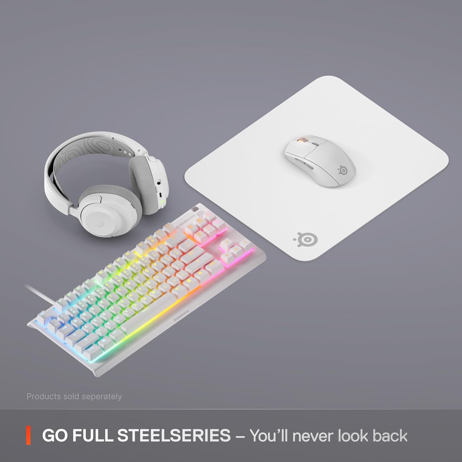 Thumbnail 6 de SteelSeries QcK Medium 320x270 White