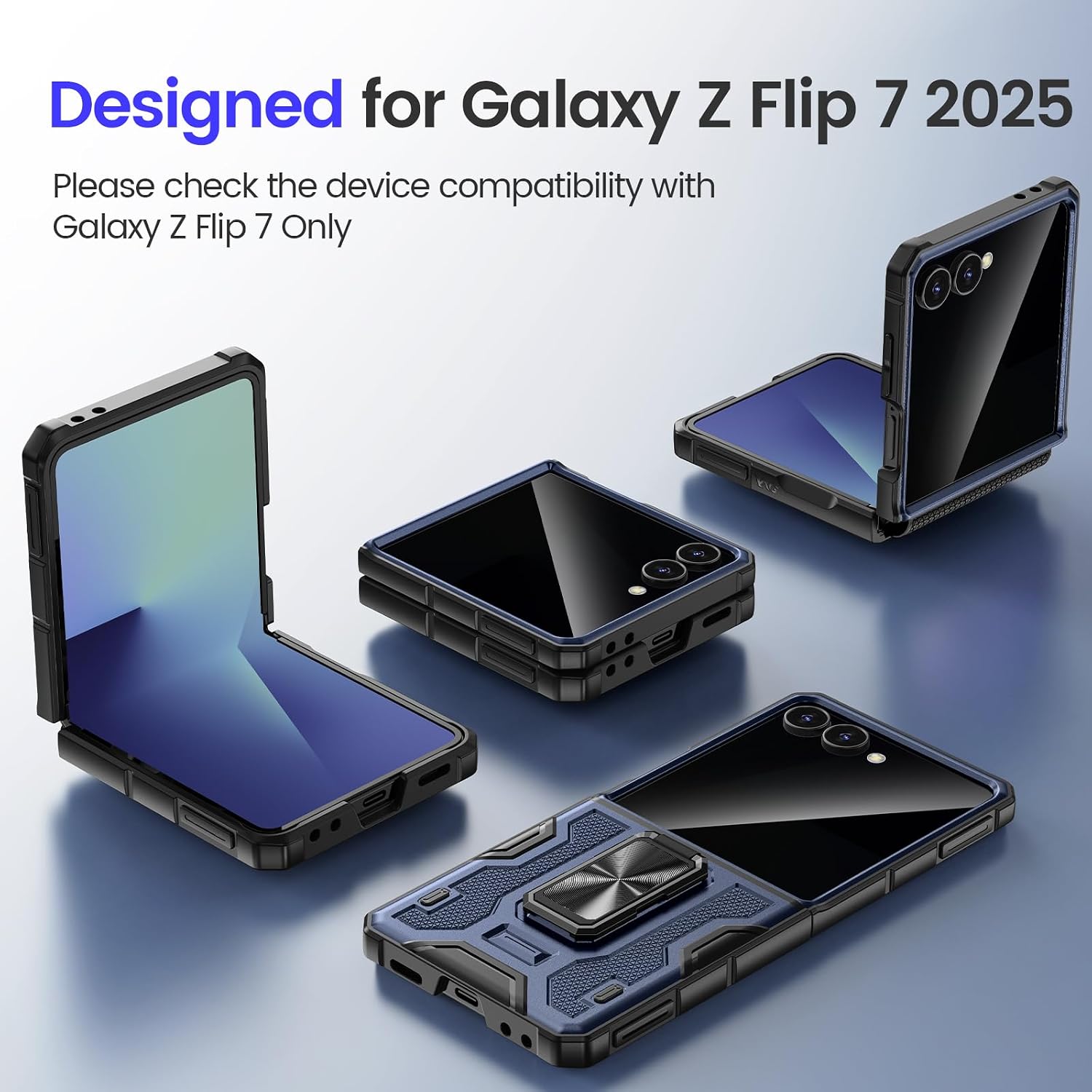 Detalle 2 de VEGO Galaxy Z Flip 7 Case Privacy Screen