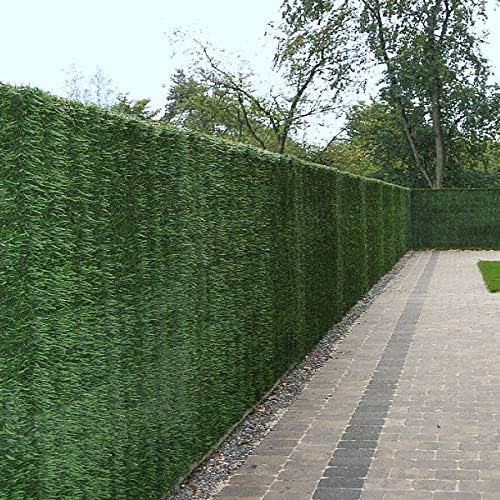 Detalle de True Products S1010D – sztuczny żywopłot iglasty 1 × 3 m, zielony