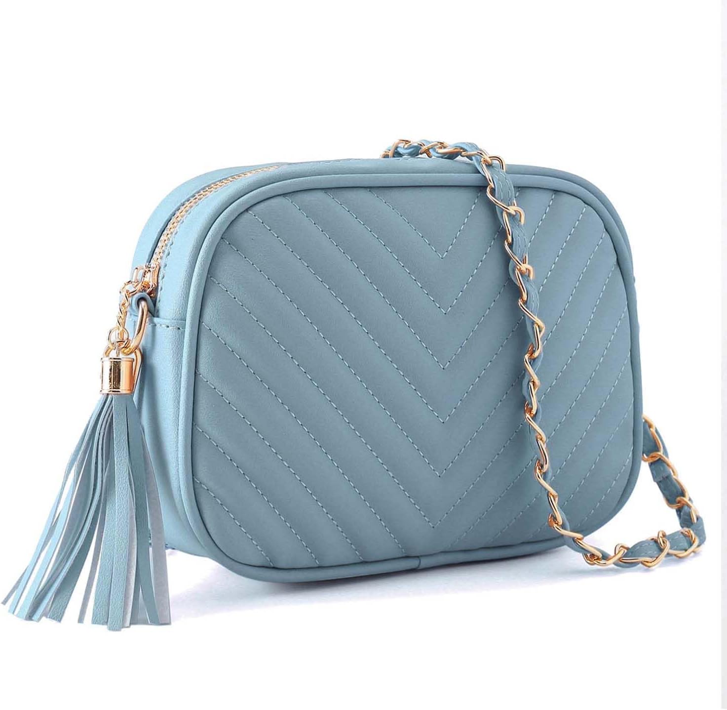 Thumbnail 6 de Lotus Karen Crossbody Bag for Women – Lightweight synthetic leather, multi-pocket design with gold hardware