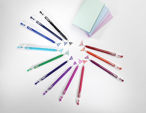 Thumbnail 6 de PILOT FriXion Ball Stick Caja 12: bolígrafos gel borrables en colores surtidos (4 Azul, 4 Negro, 2 Rojo, 2 Verde) – Punta Media
