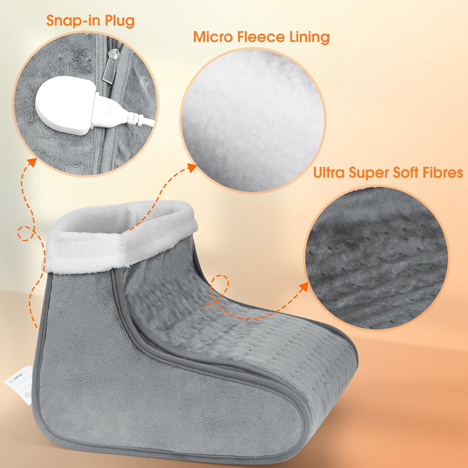 Detalle 2 de Yerdol Electric Foot Warmer 4‑timer settings