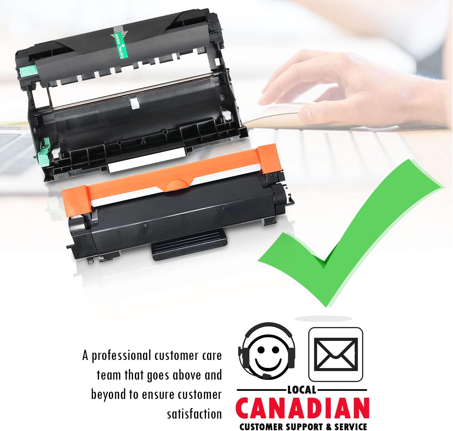 Detalle de Inkfirst IF-TN-760(WCHIP)DR-730COMBO-3TN/1DR(A) Toner and Drum Kit