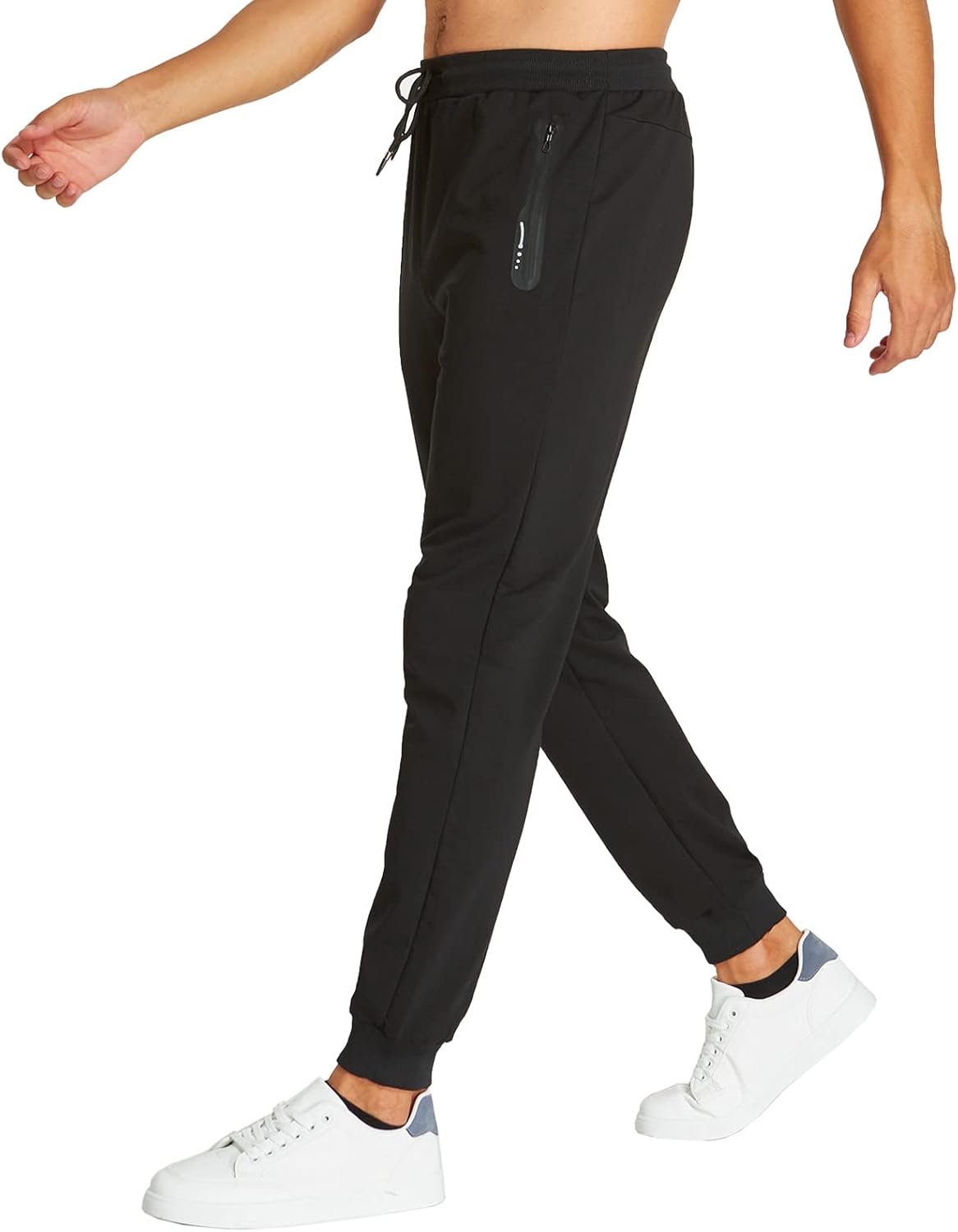 Thumbnail 2 de JustSun Jogginghose Herren – Baumwolle mit Reißverschlusstaschen (Sport- und Freizeit)</