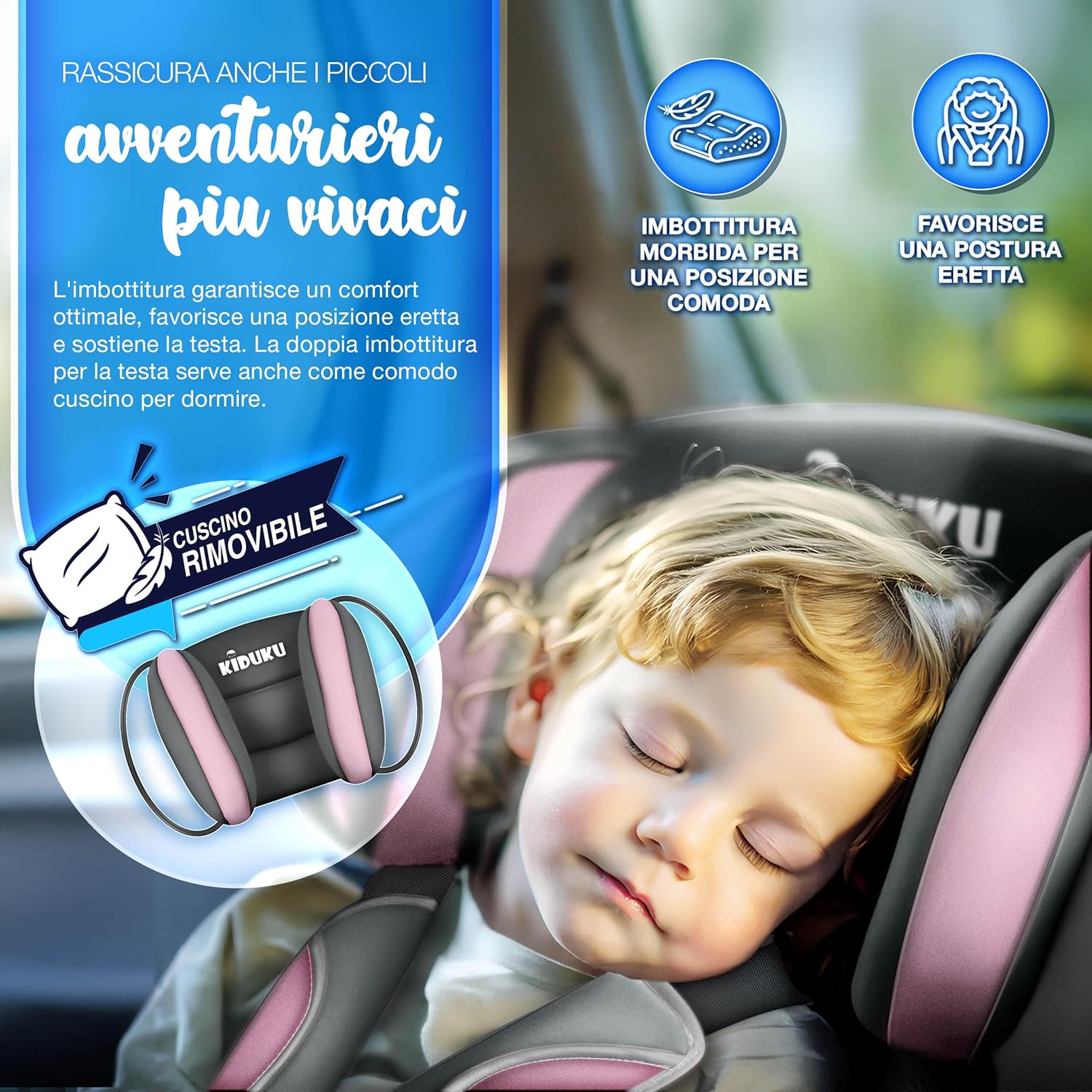 Thumbnail 2 de KIDUKU Seggiolino auto 9-36 kg