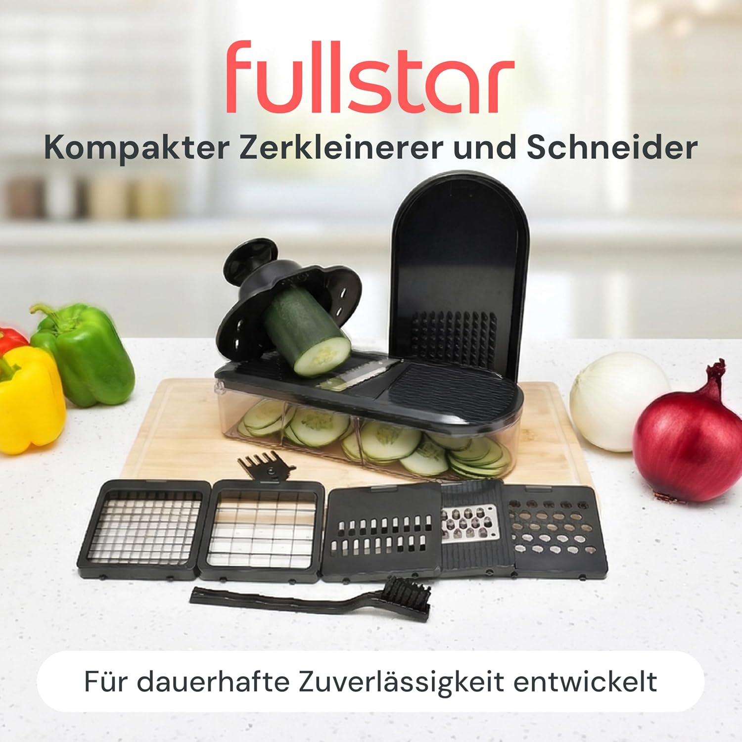 Detalle de Fullstar 6-in-1 Gemüseschneider für Würfel