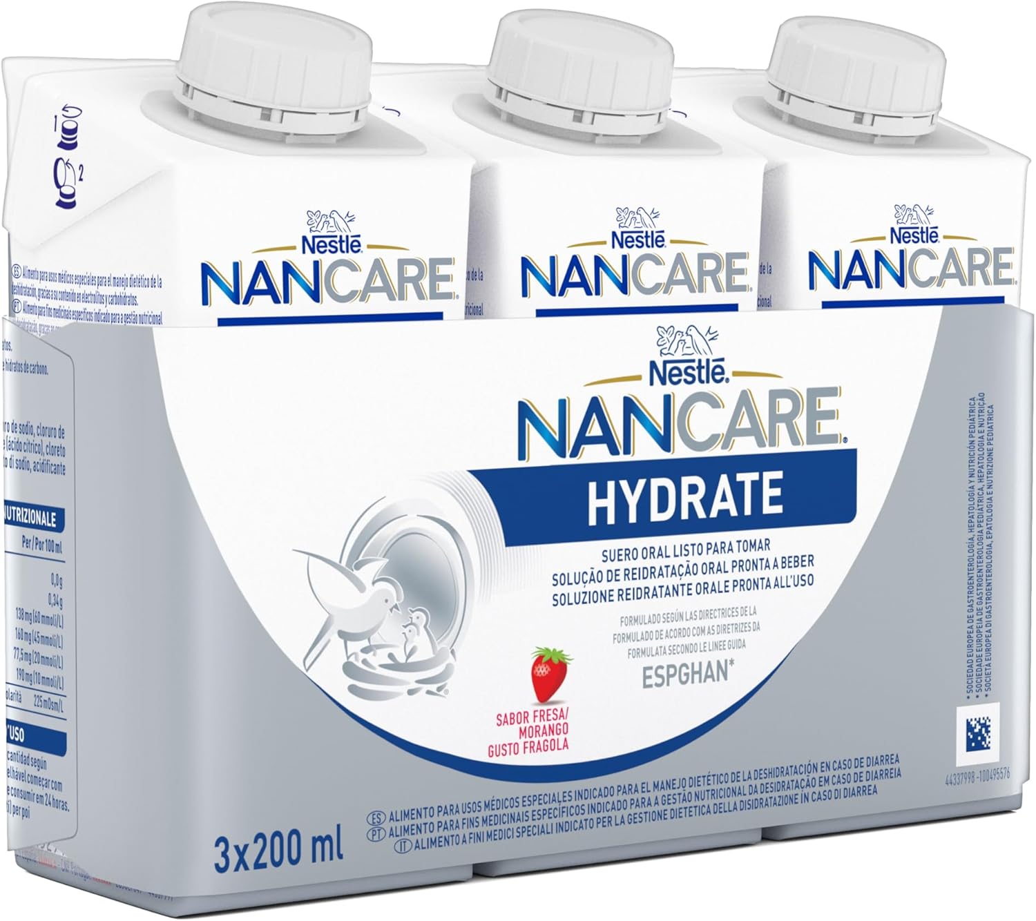 Thumbnail 1 de Nestlé NANCARE HYDRATE Suero Líquido 3x200ml 💧