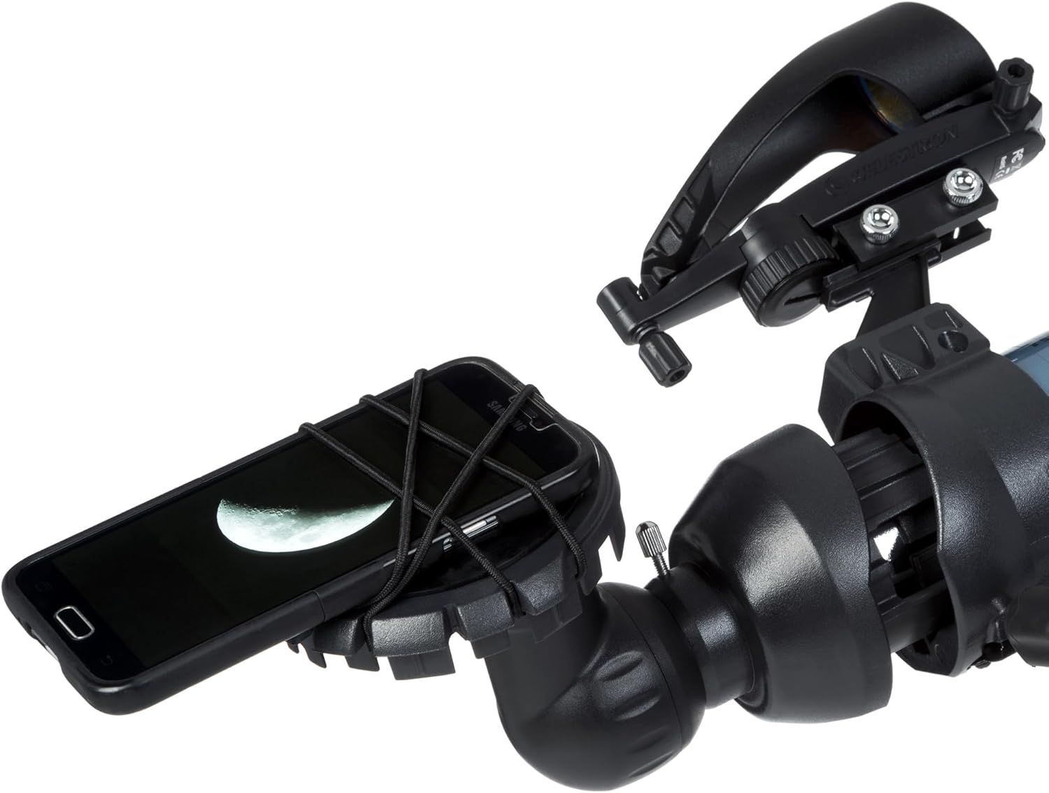 Thumbnail 4 de Celestron Inspire 100AZ refractor telescope with built-in smartphone adapter (22403)