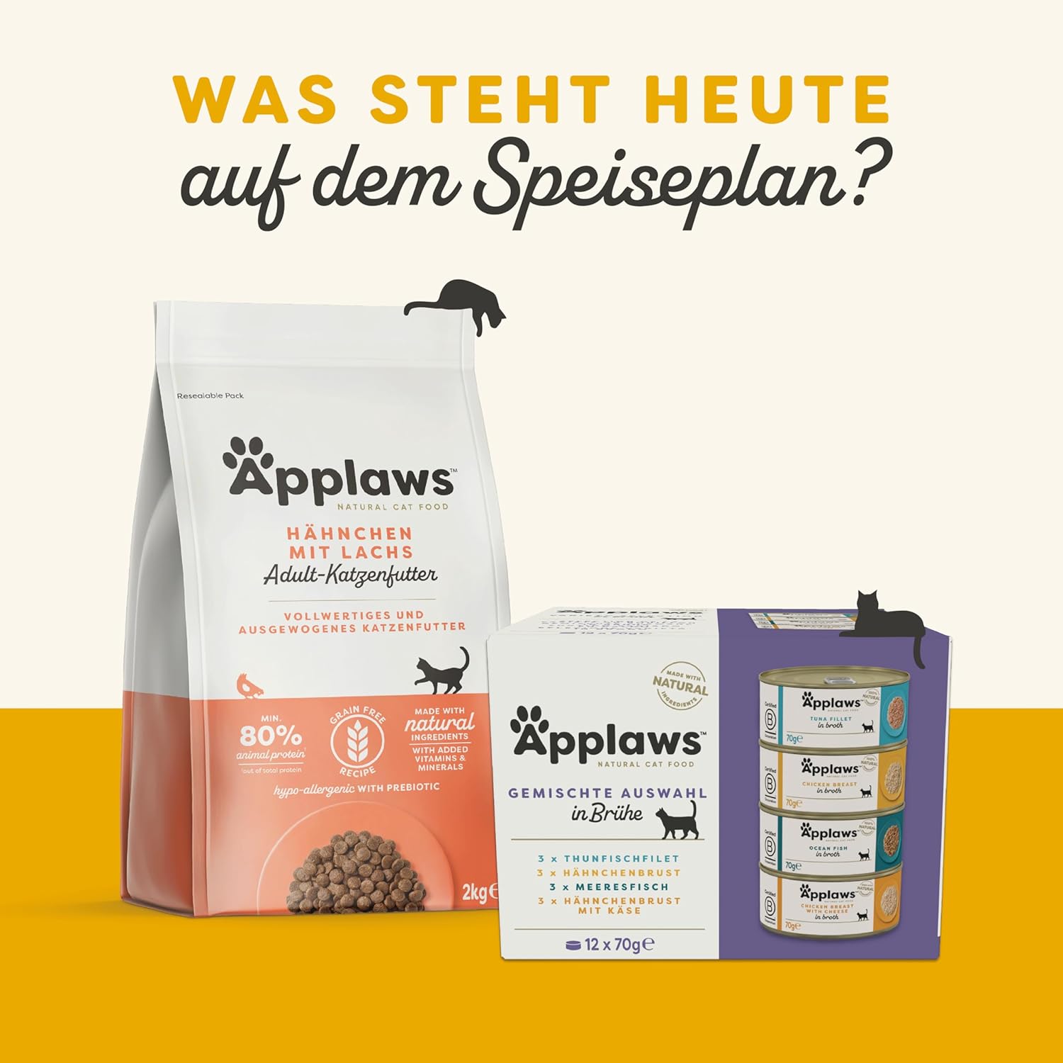 Detalle de Applaws Grain-Free Creamy Lickable Chicken Snack für Katzen & Kätzchen – 32 Beutel à 15 g