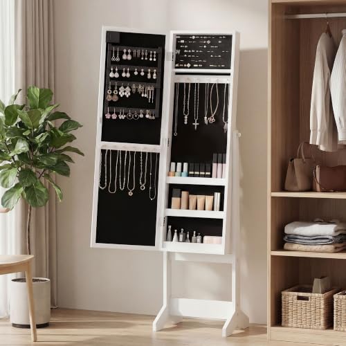 Thumbnail 8 de HOMCOM armoire à bijoux 136 cm