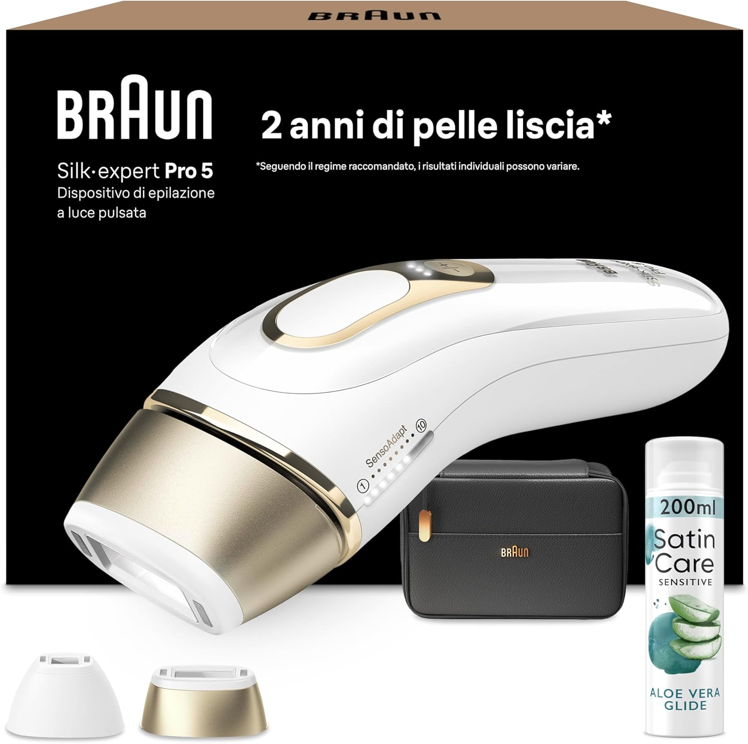 Braun Silk-expert Pro 5 Epilatore Luce Pulsata