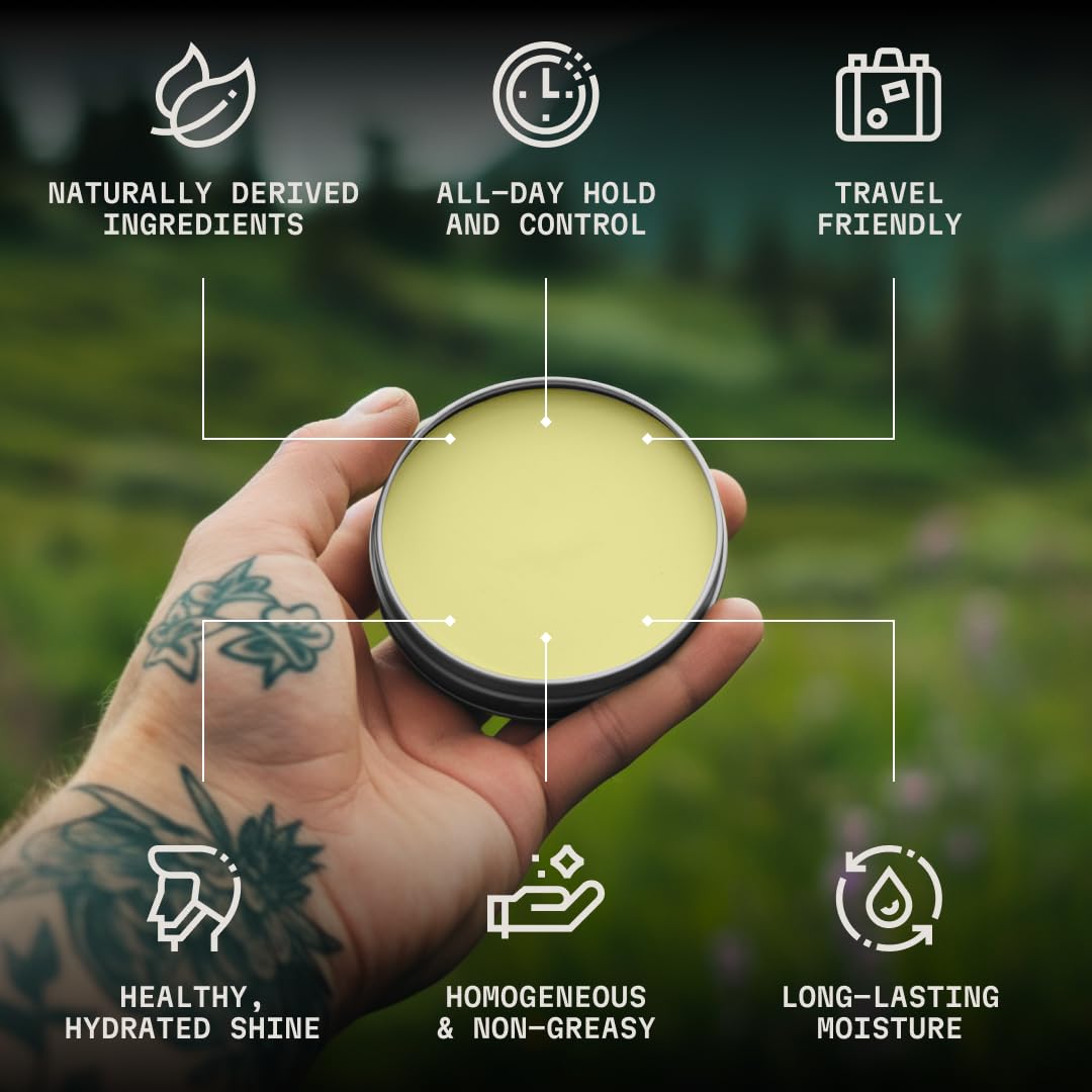 Thumbnail 2 de Striking Viking Beard Balm for Men – Vanilla Scent, 2 oz