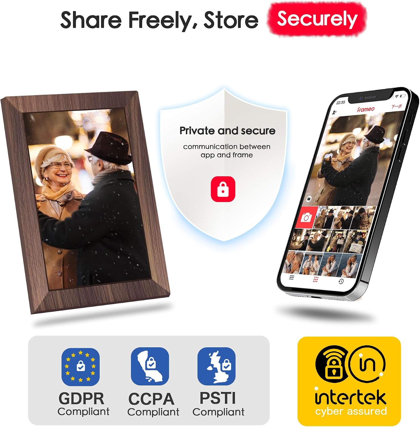Detalle de Flyruit Digital Picture Frame 32GB