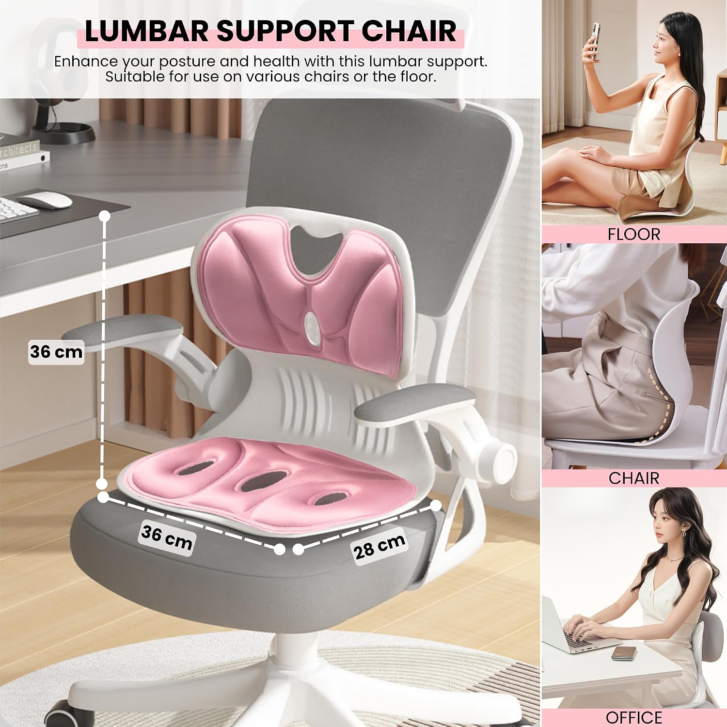 Thumbnail 1 de Sedile ergonomico lombare 200 kg