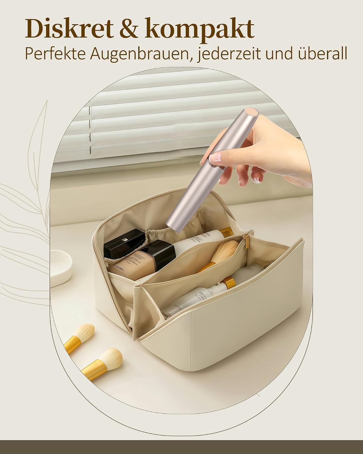 Thumbnail 5 de Augenbrauenrasierer Elektrisch Präzision Trimmer