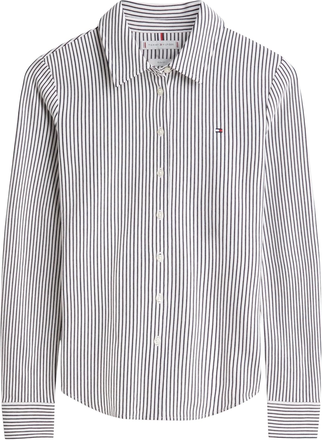 Thumbnail 4 de Tommy Hilfiger Chemise Femme 1985 Slim – Col Pointu