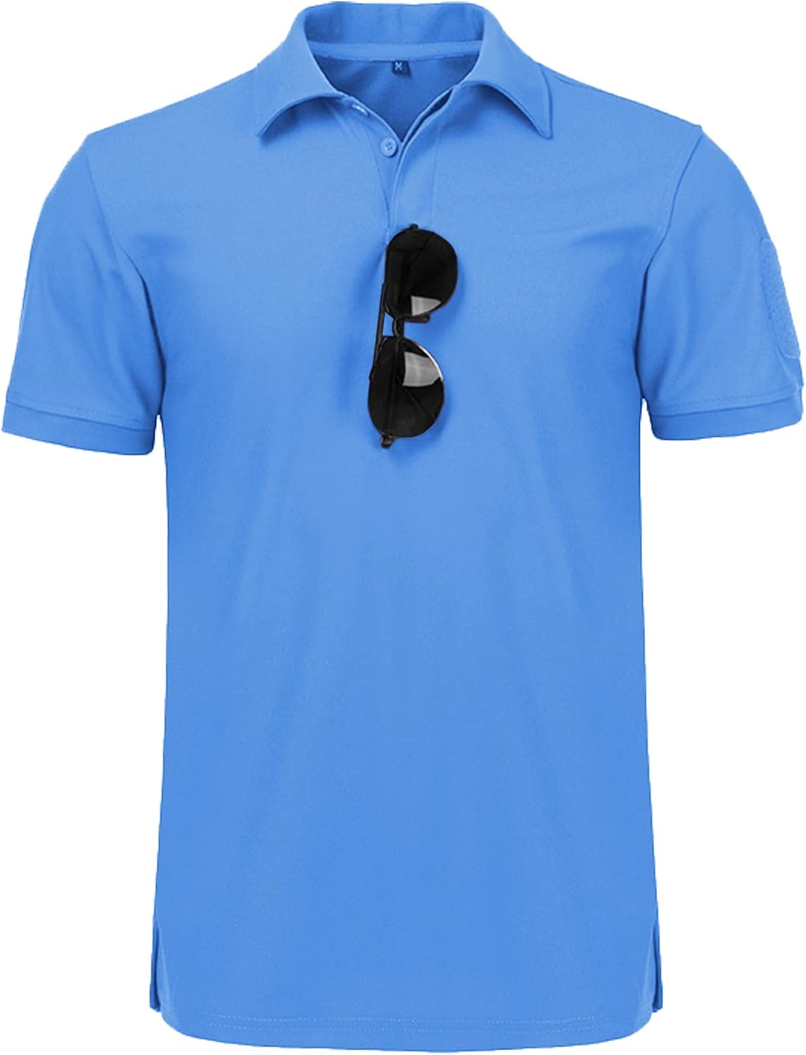 Detalle 2 de JACKETOWN Herren Poloshirt Kurzarm – atmungsaktiv, schnelltrocknend, mit Knopfleiste (Regular Fit)