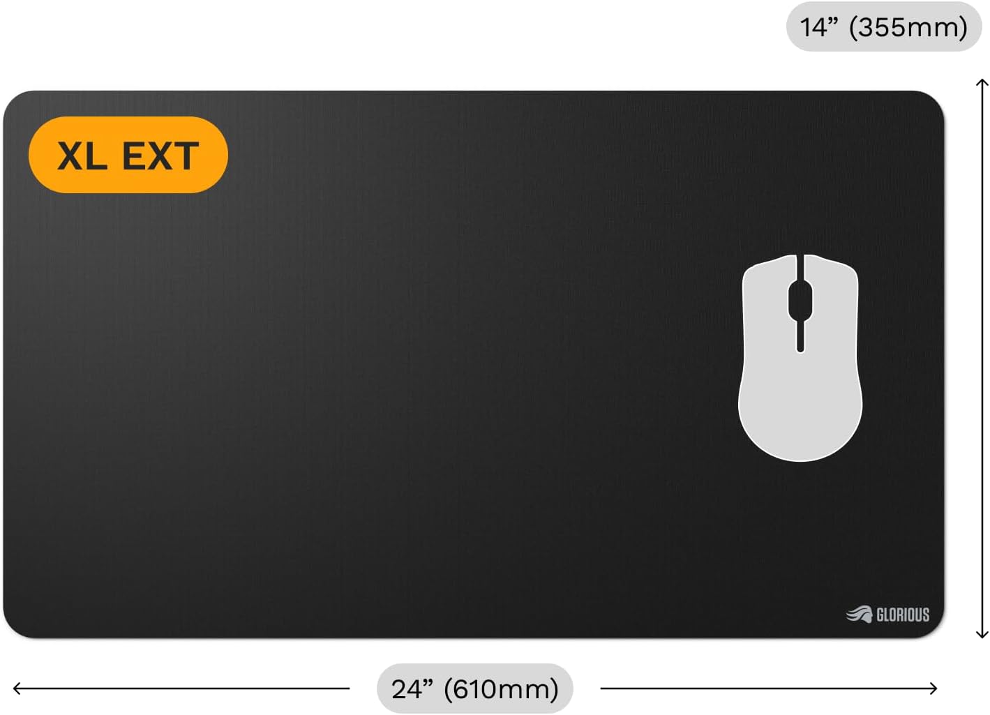 Detalle 2 de Glorious Gaming Mouse Pad GMP 2