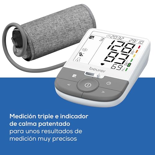 Detalle de Beurer BM 53 Tensiómetro de brazo con detección de FA 🩺