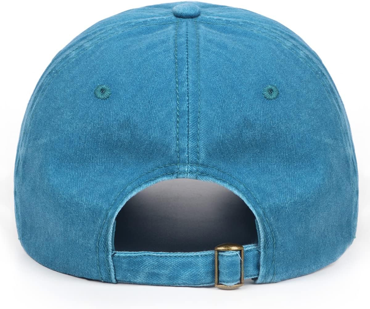 Thumbnail 1 de Zylioo XL/XXL Washed Cotton Baseball Cap – Big Heads, Low-Profile Vintage Style