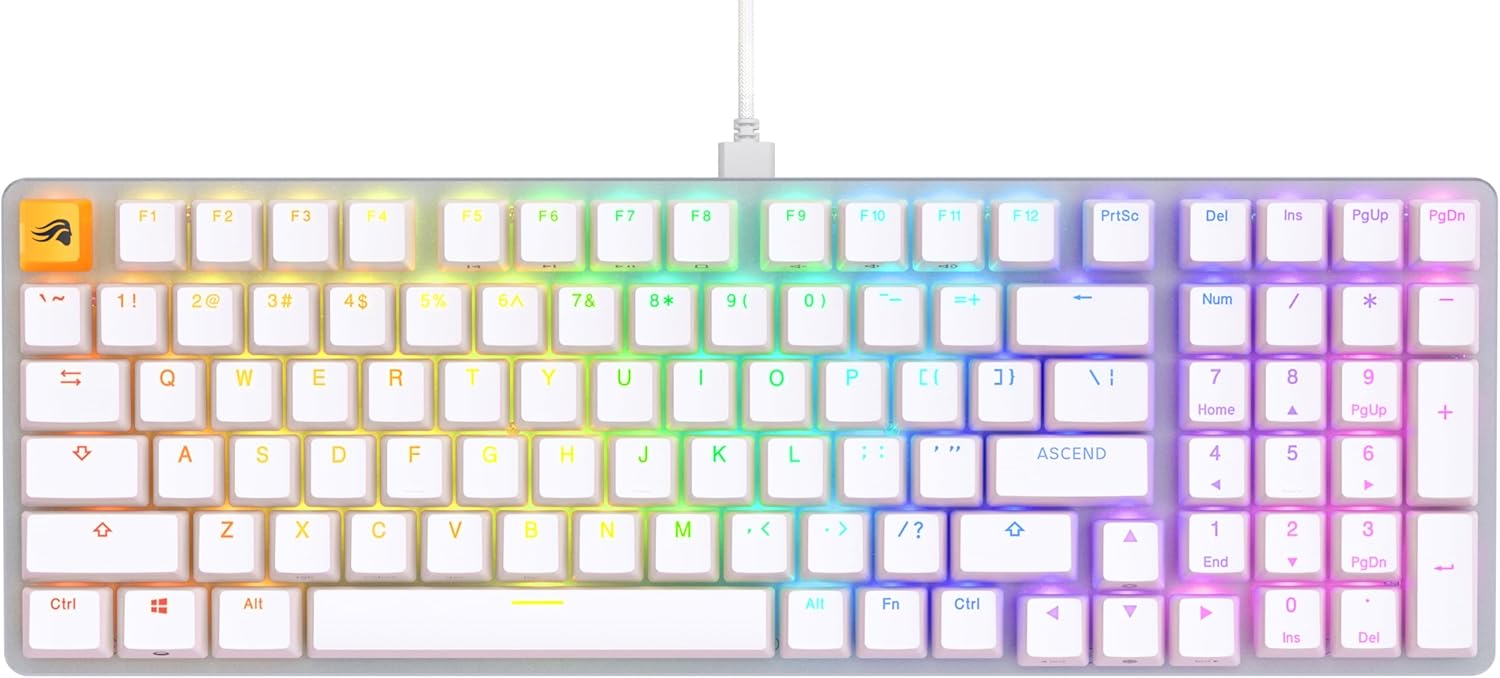 Thumbnail 6 de GLORIOUS GMMK 2 Full Size (96%) Barebones – Cadre en aluminium, ISO, Rose