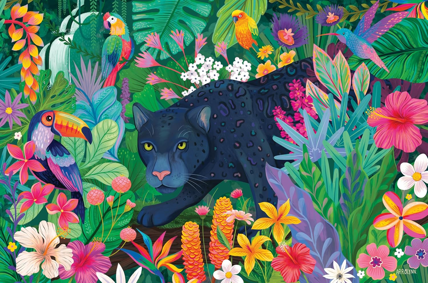 Detalle de Ravensburger Panther Jungle 3000pc Puzzle