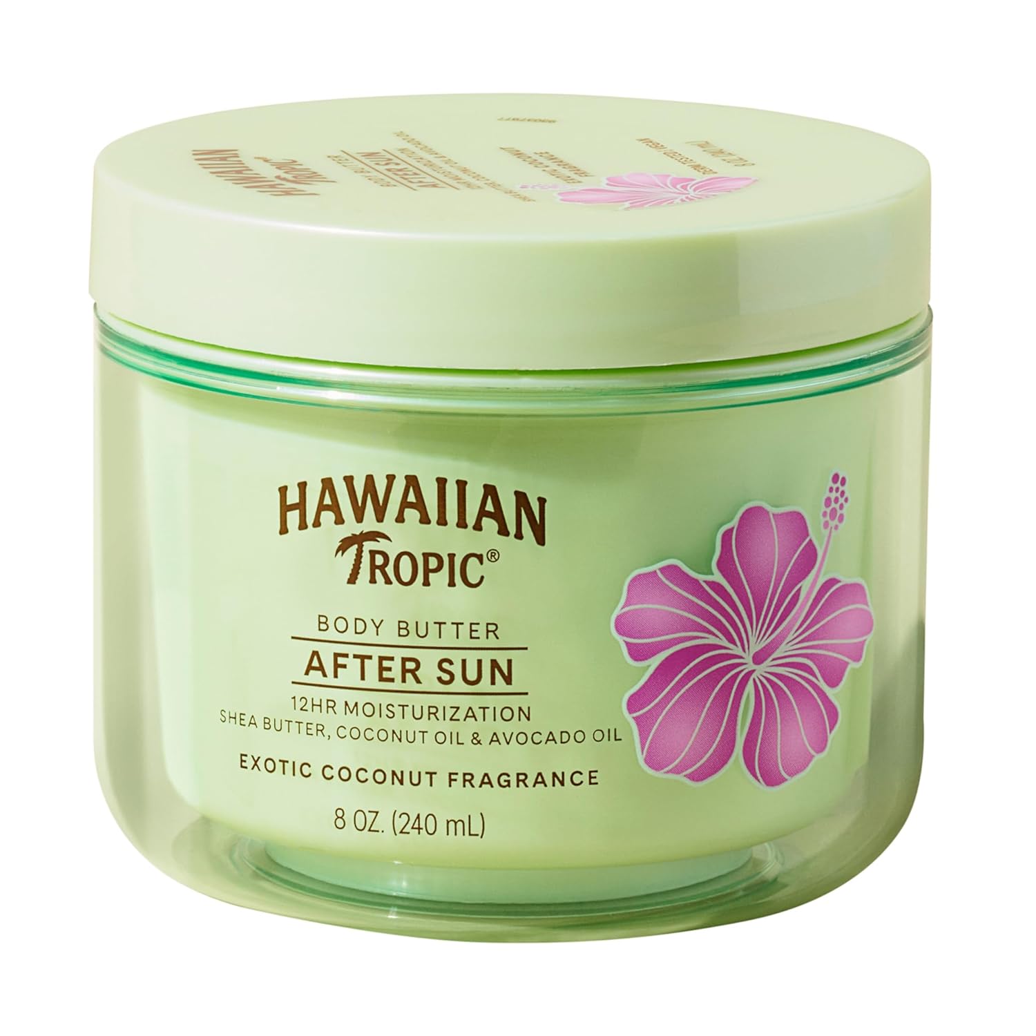 Detalle de Hawaiian Tropic After Sun Body Butter with Coconut Oil (8oz) — intensively hydrating after sun lotion